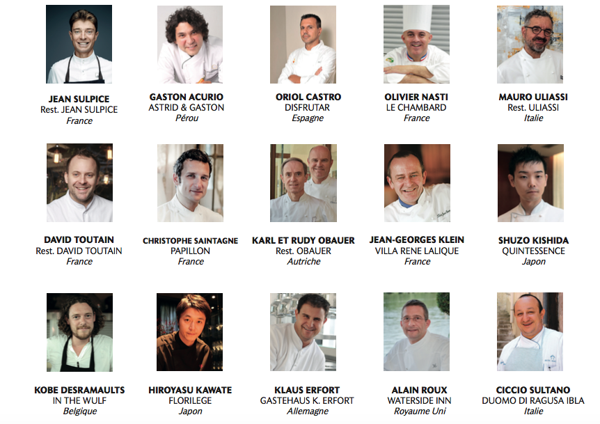 Les 100 Chefs; Le Classement Mondial Des Chefs Par Les Chefs • Les ...