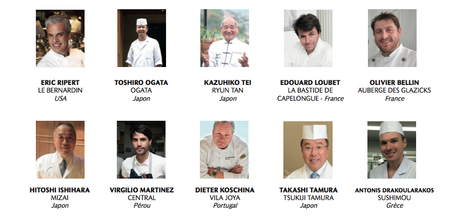 Les 100 Chefs; Le Classement Mondial Des Chefs Par Les Chefs • Les ...