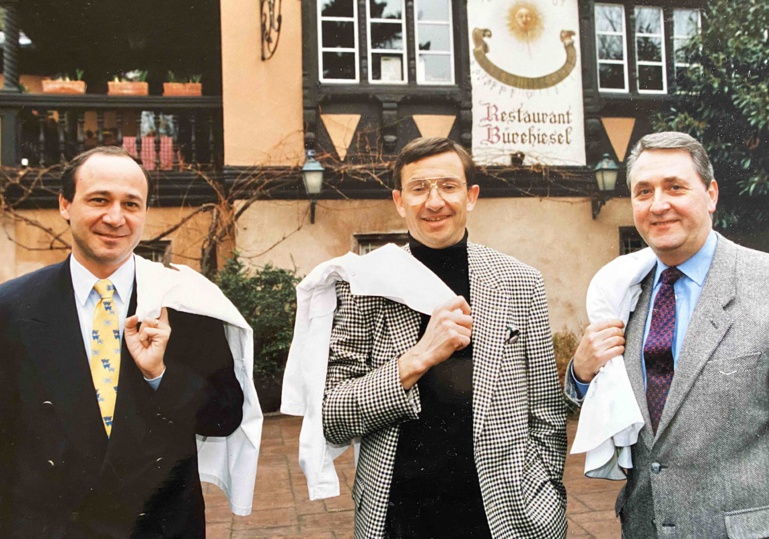 Marc Haeberlin, Antoine Westermann et Émile Jung, soit neuf étoiles alsaciennes au Michelin