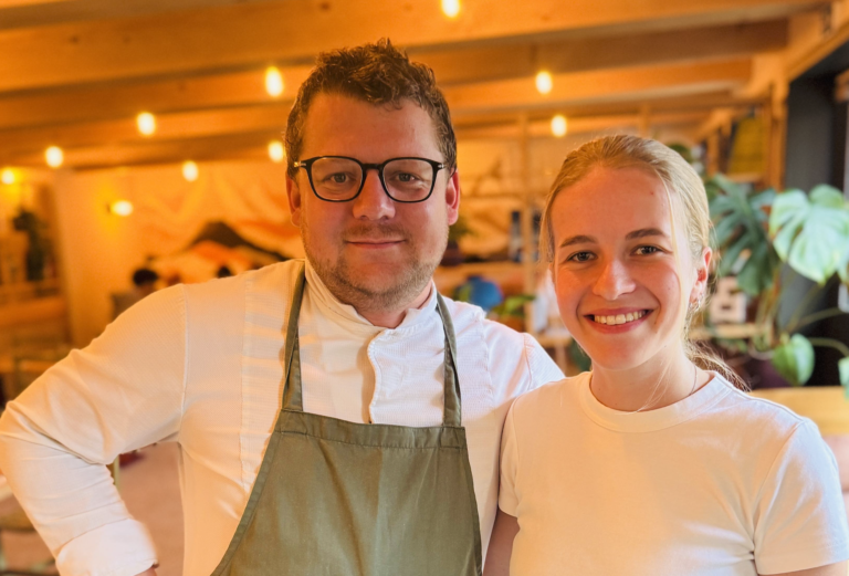 Camille Allard and Paule Reydet open 45° La Bonne Latitude in Megève